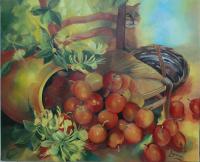 Christiane Surian Peinture onirique - Summer 61x50 cm oil on canvas